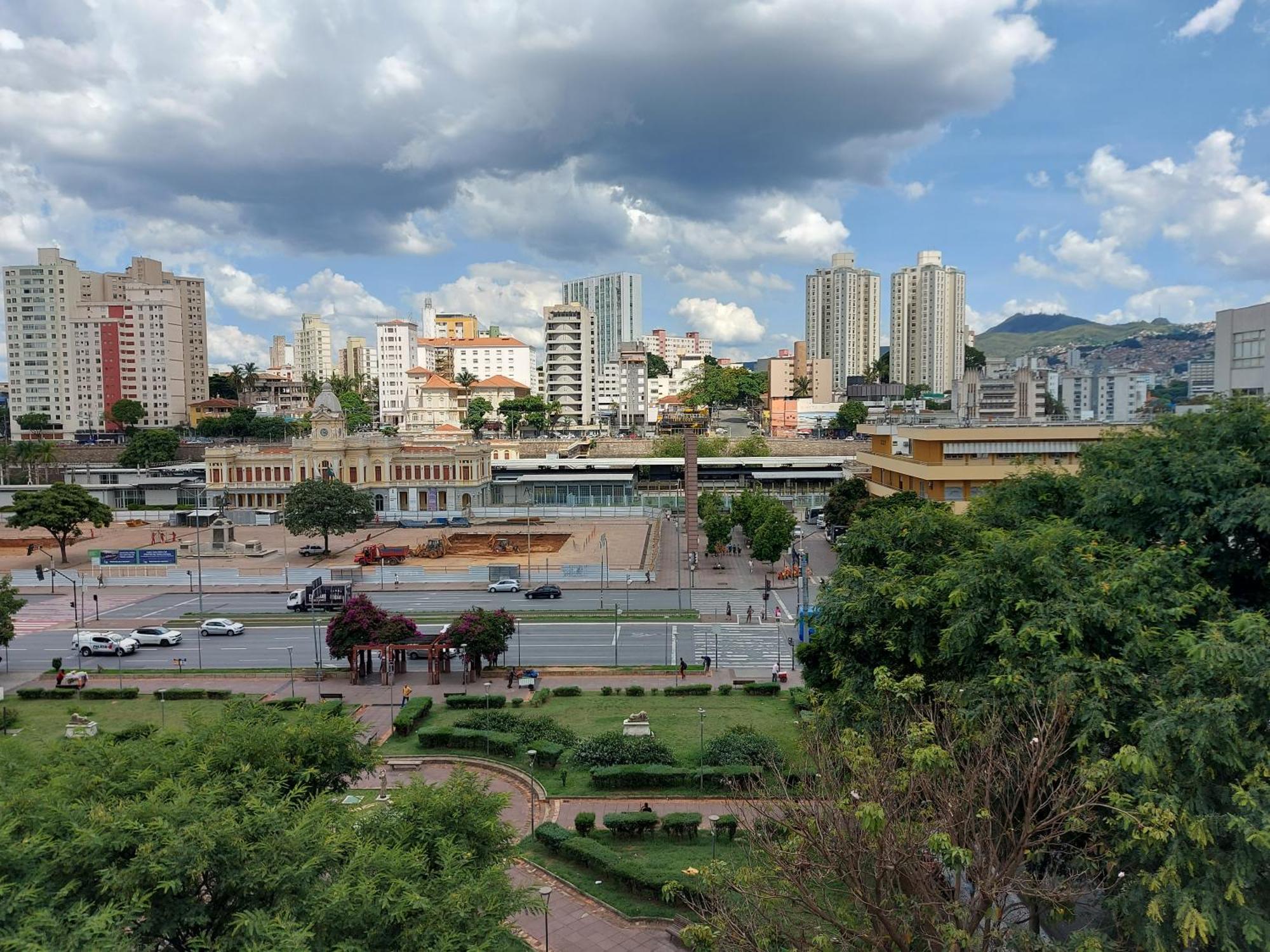 Apartamento 634 Vista Praca Estacao Centro Bh Belo Horizonte Exteriör bild